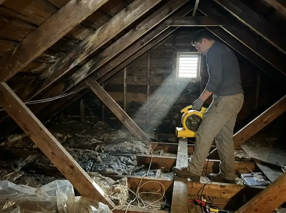 attic-water-damage-drying-proc-007 — frequently asked questions, Emergency Water Extraction & 24/7 Flood Response in Metropo…